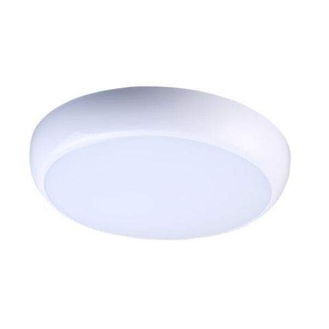 LED Ceiling & Wall Light Emergency White Bulkhead 14 W Modern CCT Switchable