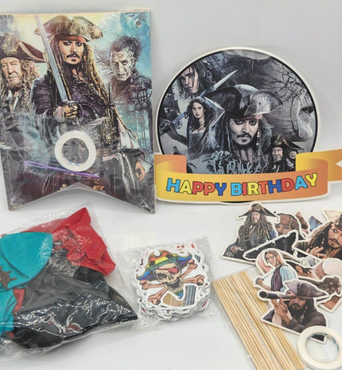 Pirates of Caribbean Birthday Party Decoration