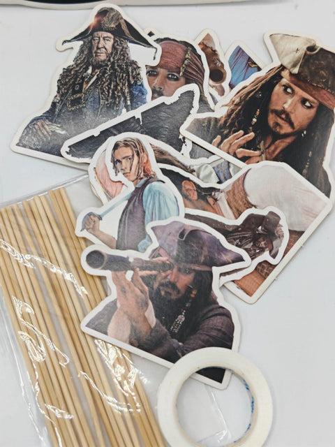 Pirates of Caribbean Birthday Party Decoration