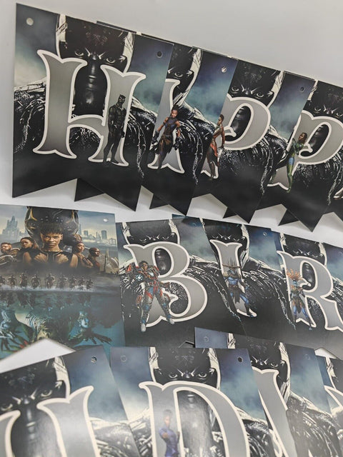 Black Panther 2 Birthday Party Decoration