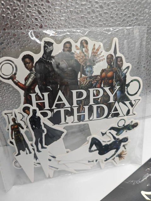 Black Panther 2 Birthday Party Decoration