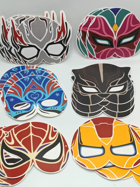 18pcs Superhero Masks