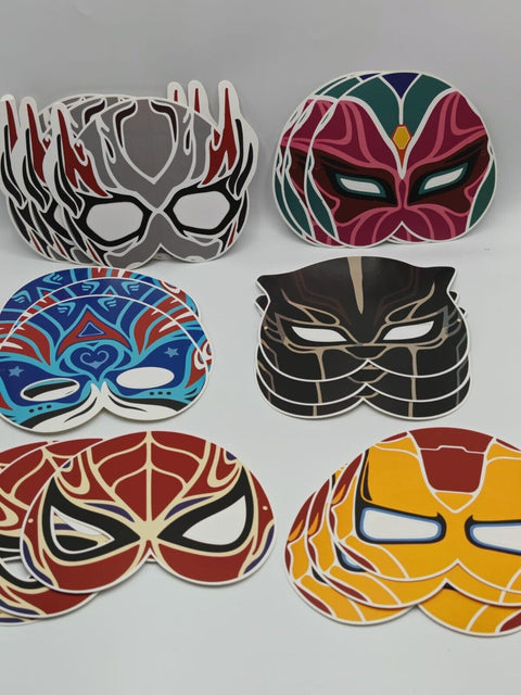 18pcs Superhero Masks