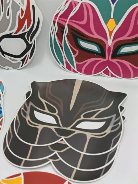 18pcs Superhero Masks