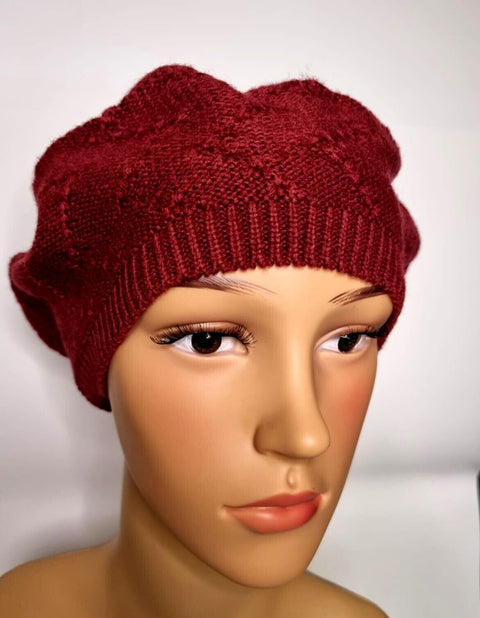 Women's Knitted French Beret