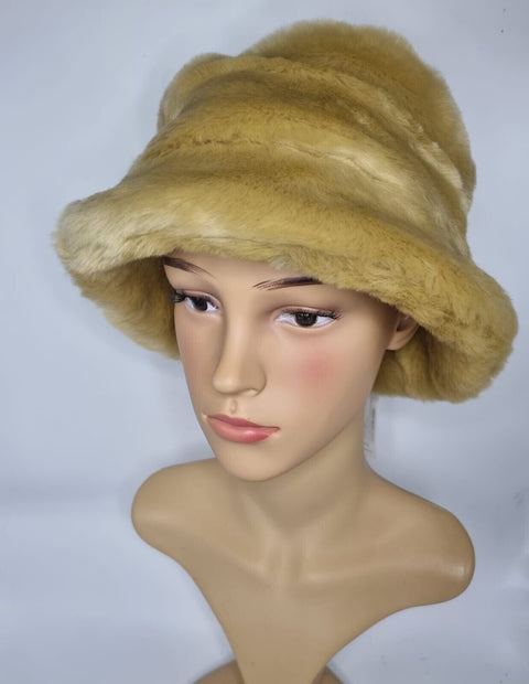 Faux Fur Bucket Hats