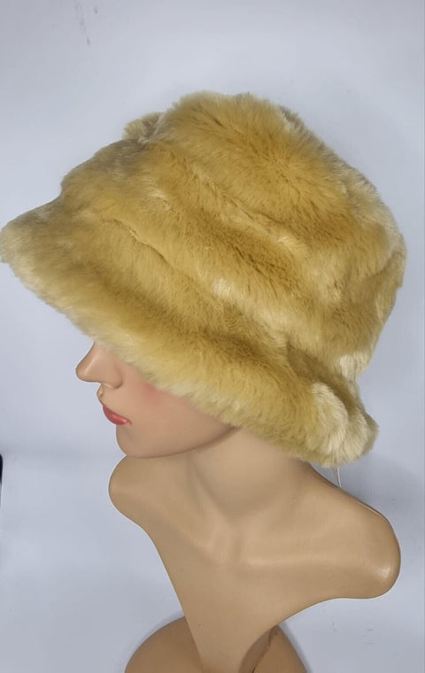 Faux Fur Bucket Hats