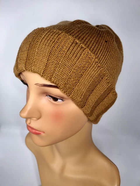 Crochet Knitted Woolly Hat