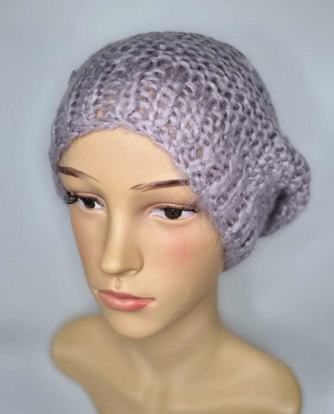 Crochet Knitted Woolly Hat