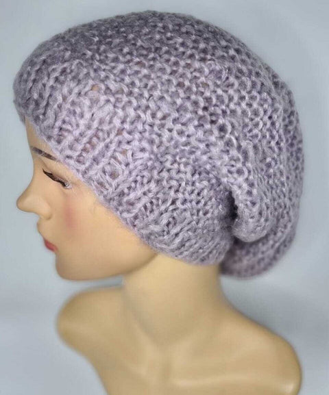 Crochet Knitted Woolly Hat