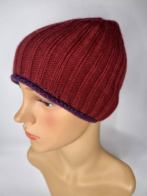 Crochet Knitted Hat