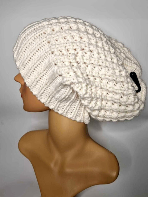 Crochet Knitted Woolly Hat