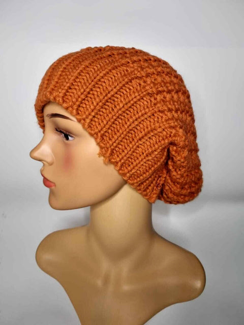 Crochet Knitted Woolly Hat