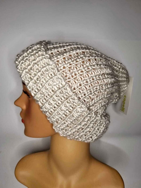 Crochet Knitted Woolly Hat