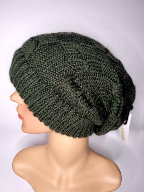 Crochet Knitted Woolly Hat