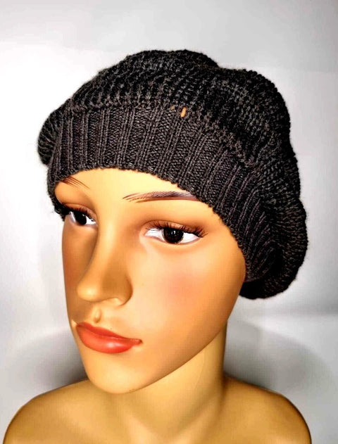 Crochet Knitted Woolly Hat