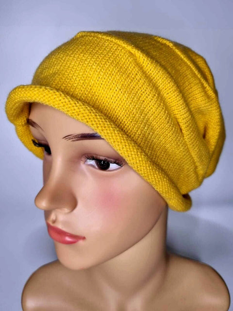 Crochet Knitted Hat