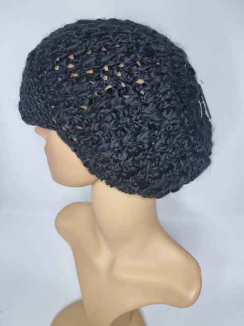 Crochet Knitted Woolly Hat