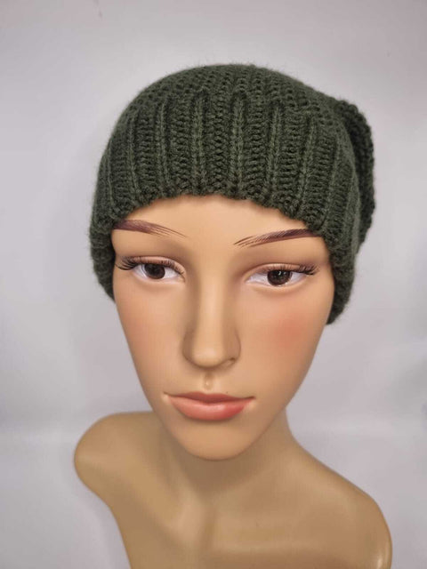 Crochet Knitted Woolly hat