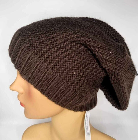 Crochet Knitted Woolly hat