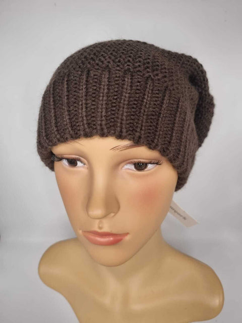 Crochet Knitted Woolly hat