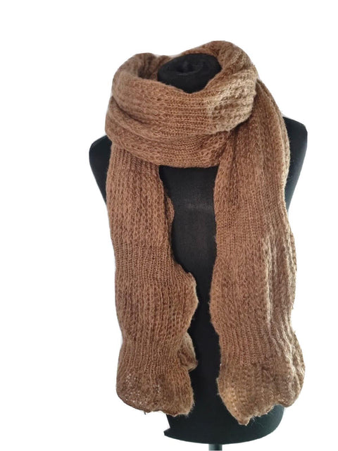 Super soft knitted chunky scarf