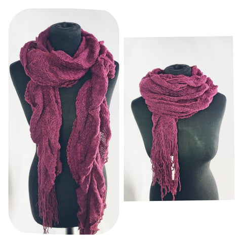 Womens Chunky Scarf