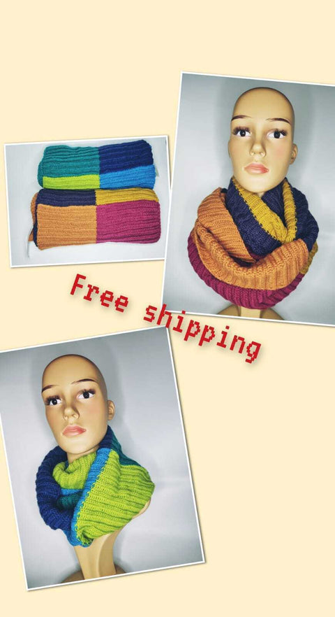 Chunky Knitted Winter Neck Warmer