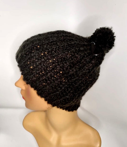 Crochet Knitted Hat