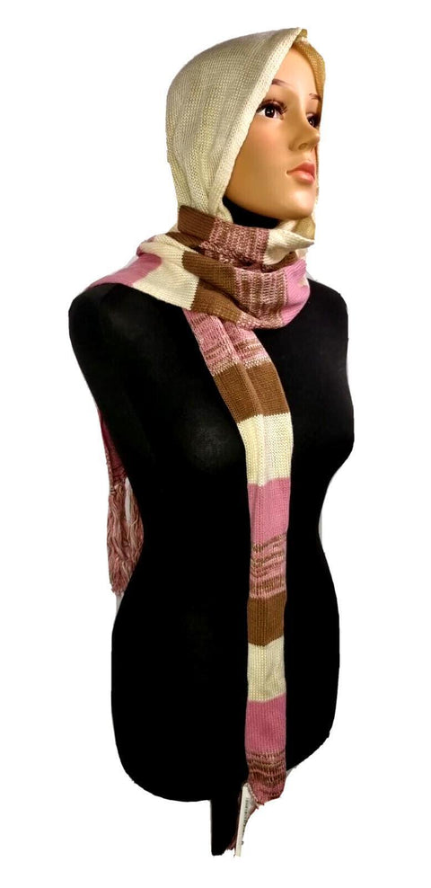 Womens Ladies Chunky Knit Winter Neck Warmer Snood Scar