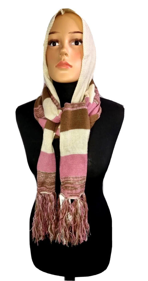 Womens Ladies Chunky Knit Winter Neck Warmer Snood Scar