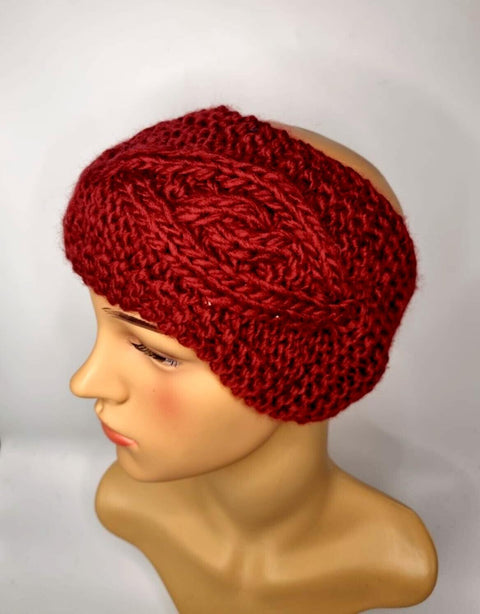 Knitted Knot Headband