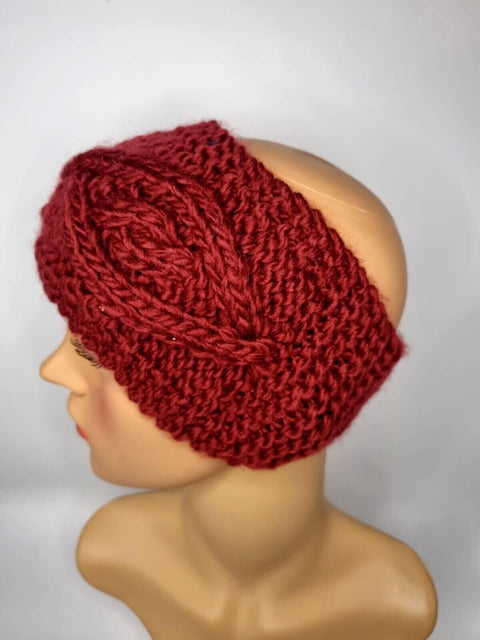 Knitted Knot Headband