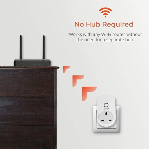 Wireless WiFi Smart Plug Socket Energy Monitoring Timer Amazon Alexa Google Home