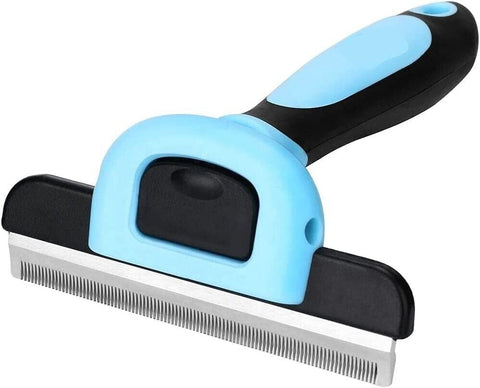 Deshedding Tool & Pet Grooming Brush Dogs, Cats & Hors