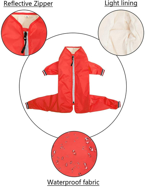 Dog Pet Raincoat XS