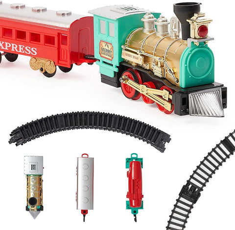 Classic Battery Operated Train Set with Sound & Lights