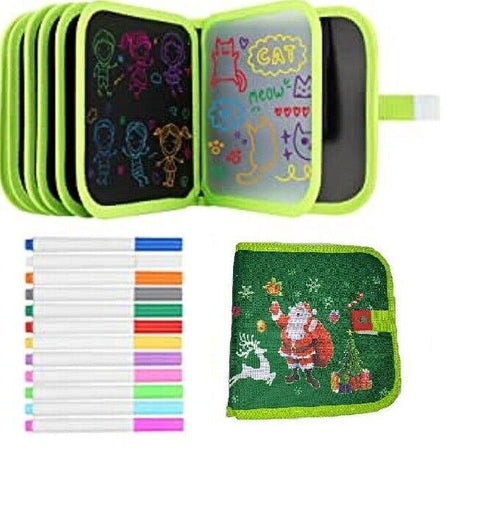 Christmas Portable Erasable Drawing Christmas Pad Book