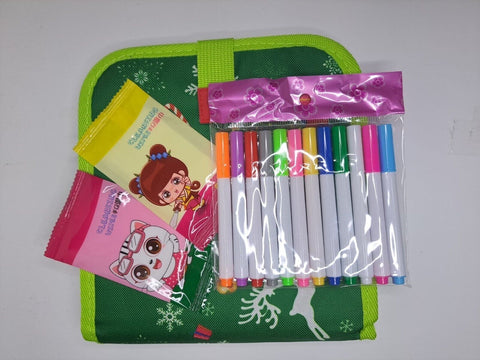 Christmas Portable Erasable Drawing Christmas Pad Book