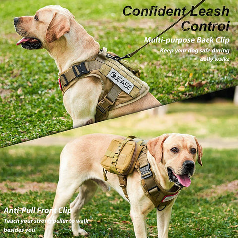 Military Tactical Dog Harness with Handle