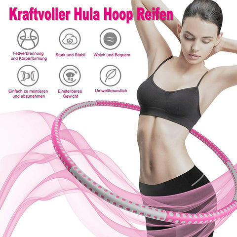 Collapsible Weighted Padded Hula Hoop