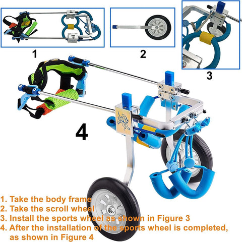 Adjustable Dog Wheelchair