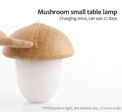 LED Mushroom Night Lamp