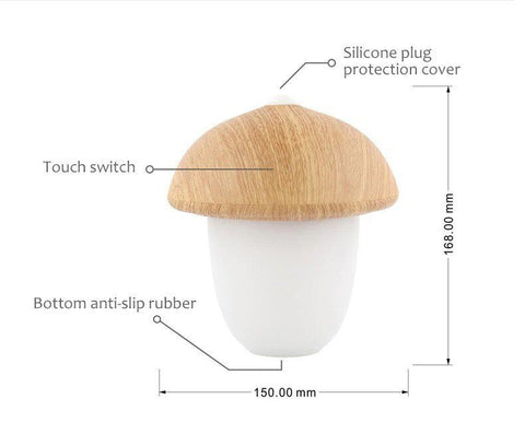 LED Mushroom Night Lamp