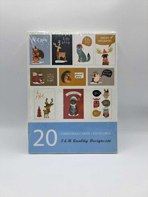 20 Luxury Christmas Cards Eco Friendly