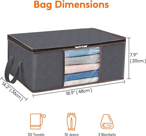 4 Pack Large Capacity Storage Bag