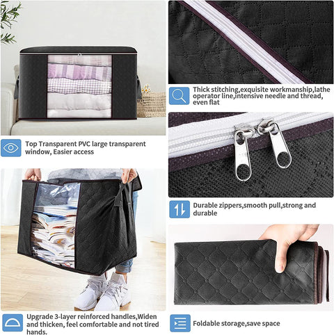 Large 4pcs Storage Bag