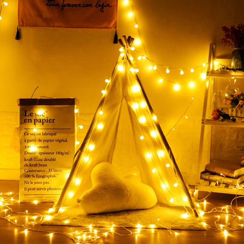 LED Star Fairy String Lights