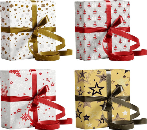 Premium 20 Large Sheets Christmas Xmas Present Gift Wrapping Paper 43 x 60cm