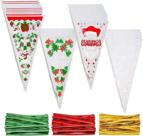 Christmas Cellophane Bags